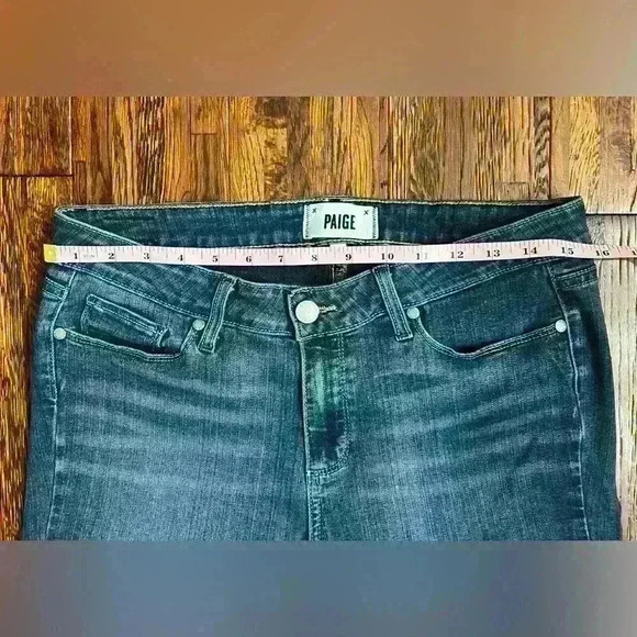 PAIGE Verdugo Ankle Skinny Jean in Nottingham - Picture 7 of 12